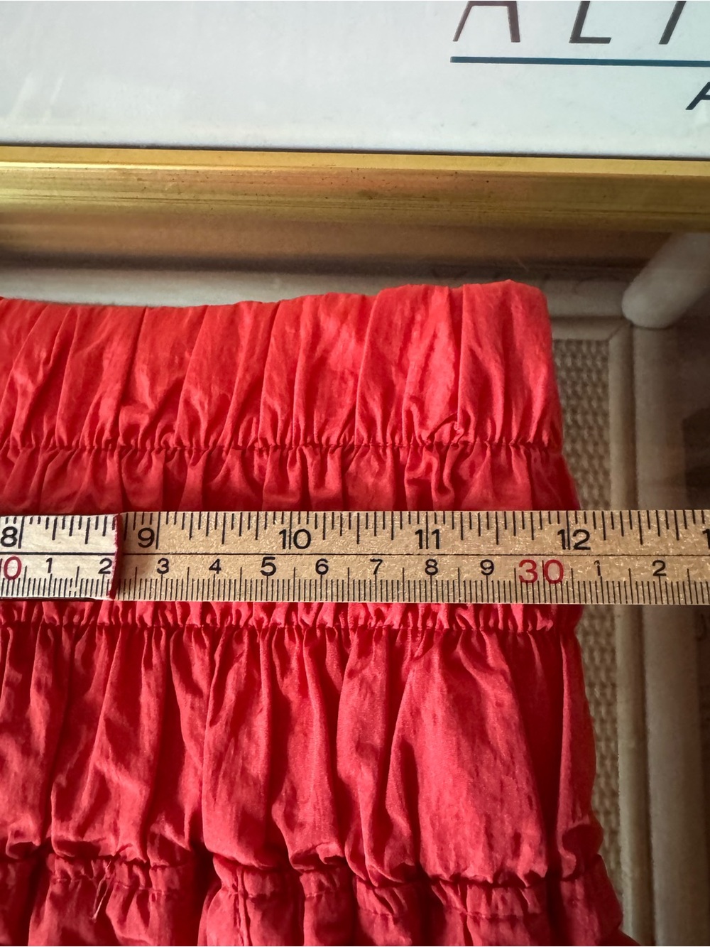 Free People Movement Orange Smocked Athletic Running Shorts Medium - Picture 7 of 7